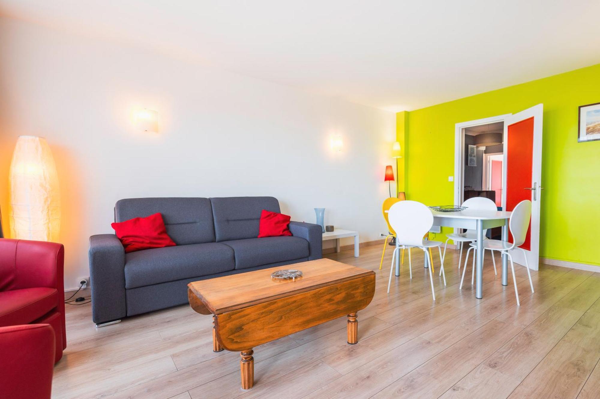 Spacieux Appart Pour 6, Front De Mer, Centre Le Touquet Dış mekan fotoğraf